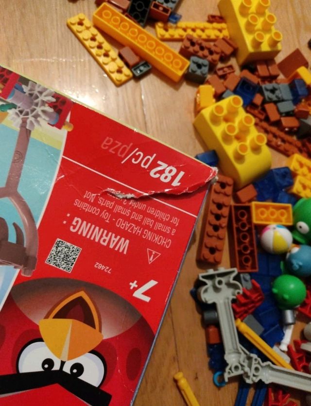 Juego mesa Angry Birds, America's Building Toy