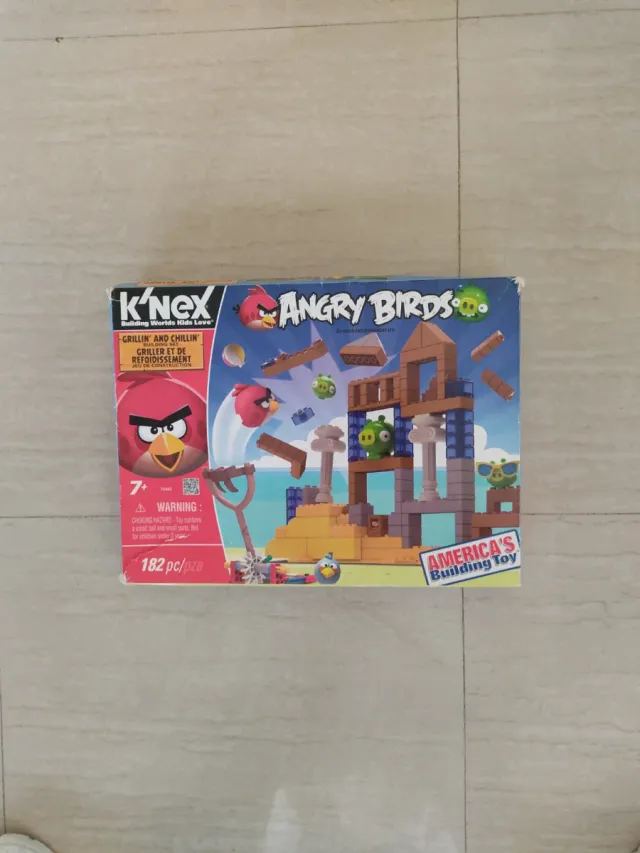Juego mesa Angry Birds, America's Building Toy