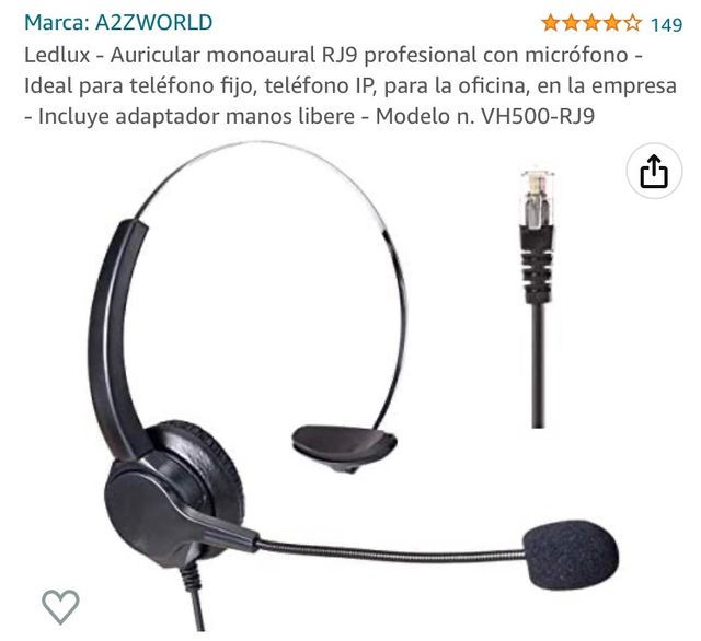 cuffie per telefono da ufficio