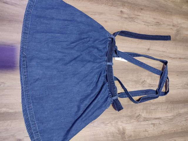 Gonna in denim in denim