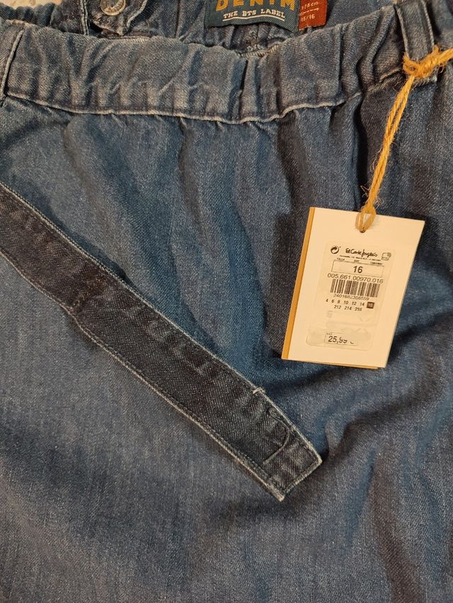 Gonna in denim in denim