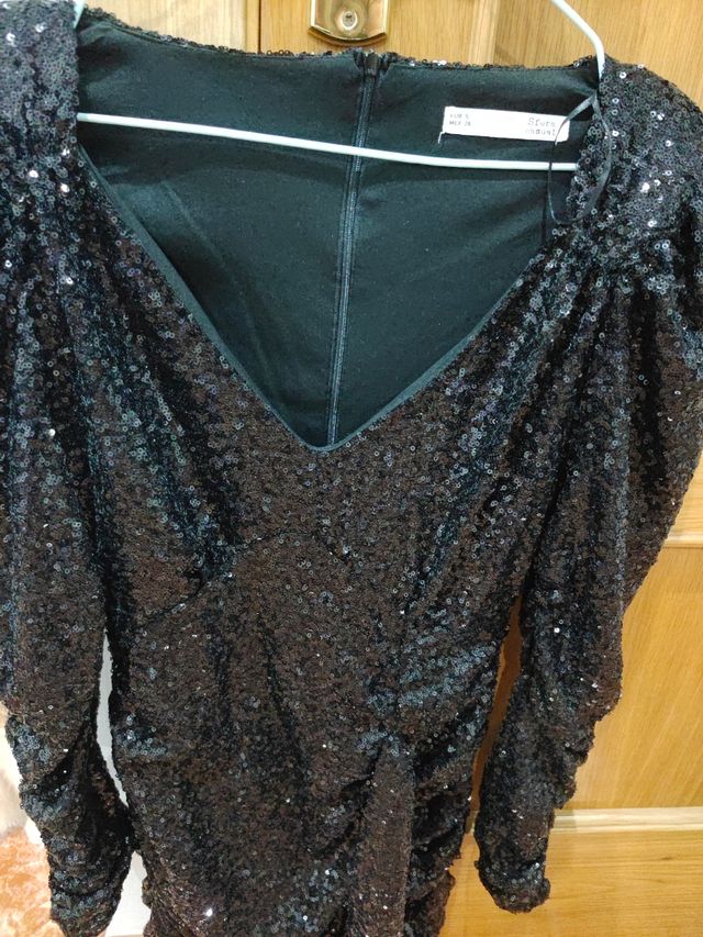 Abito con paillettes Sfera. Taglia S