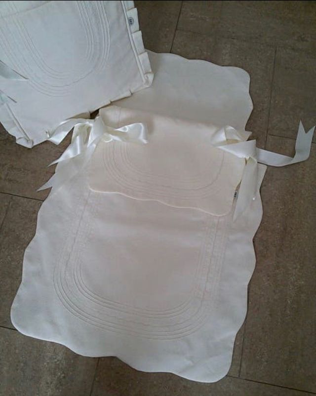 Colcha y bolso para carro bebé