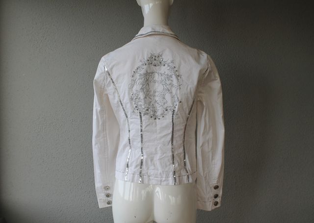 Chaqueta con tachuelas - talla XS - Ver medidas