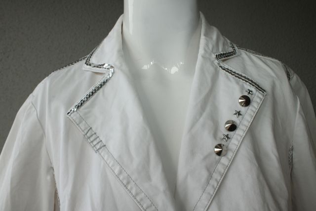 Chaqueta con tachuelas - talla XS - Ver medidas