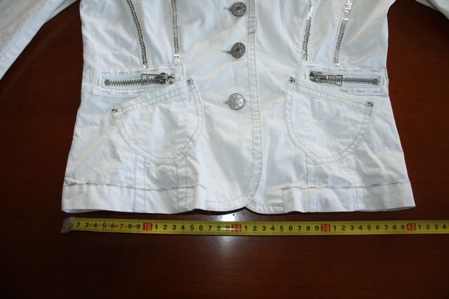 Chaqueta con tachuelas - talla XS - Ver medidas