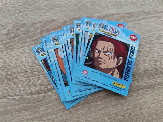 Lote de Cartas one piece Panini