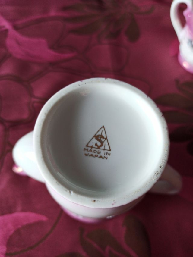 Juego de café japonés.