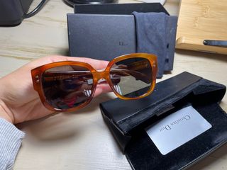 GAFAS LADY DIOR original de carey/detalles dorados