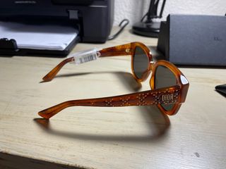 GAFAS LADY DIOR original de carey/detalles dorados