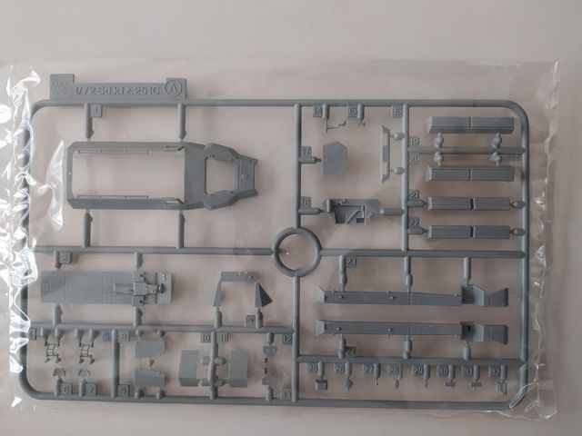 Maqueta Sd.Kfz.251 Ausf C.
