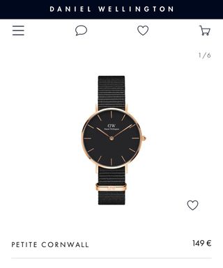 Daniel Wellington - petite cornwall