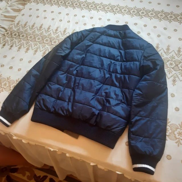 Chaqueta acolchada gris Benettton 2XL 11-12 160 cm