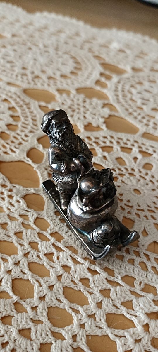 Babbo Natale con slitta