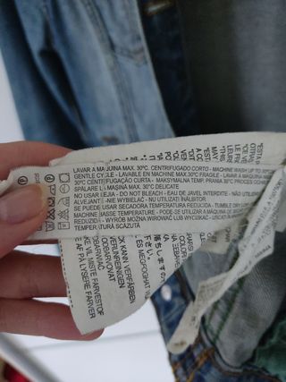 Cazadora tejana Zara Trafaluc, Premium Wash