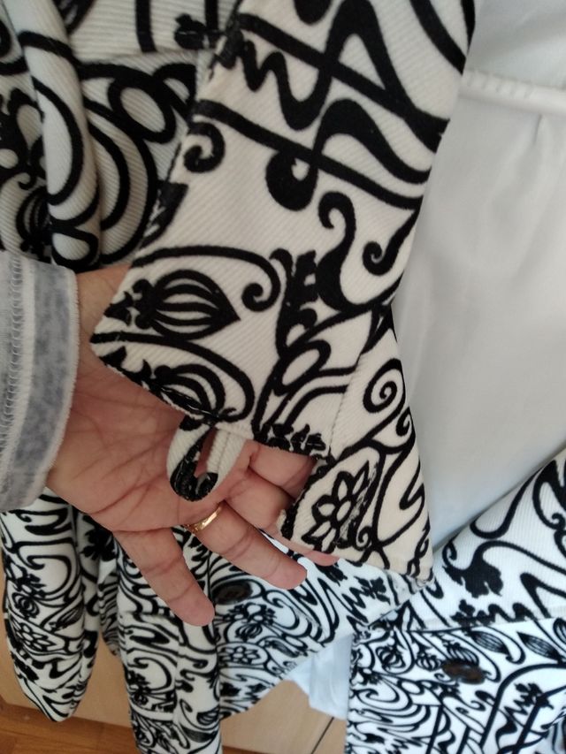 parka terciopelo y pana