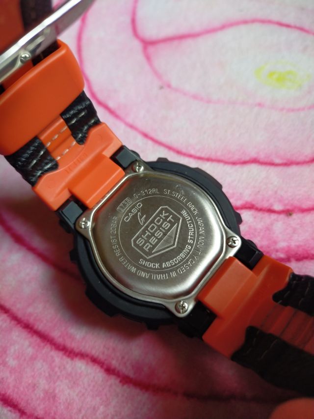 CASIO GSHOCK G-312RL AVERIADO