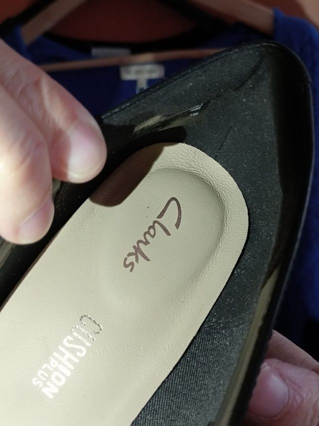 Zapatos clarks  negros