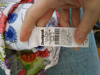 bolsa de tela Desigual sin estrenar 