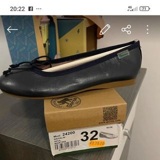 calzado piel niña
