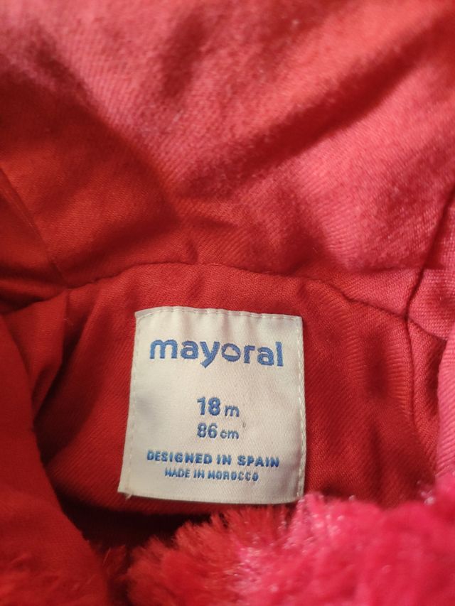 chaqueta pelo mayoral