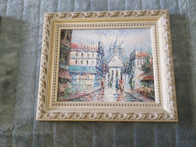 Cuadros óleo enmarcados. Precio negociable