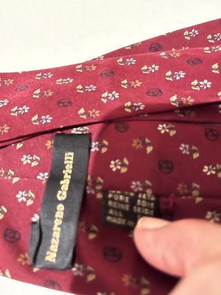 Corbata estampada de la marca Nazareno Gabrielli