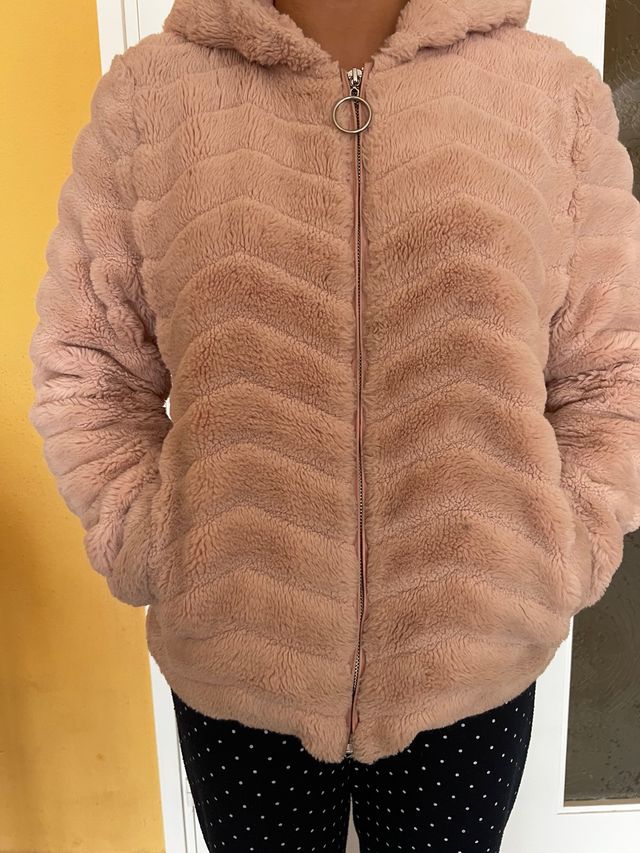 Chaqueta niña de pelo talla M.