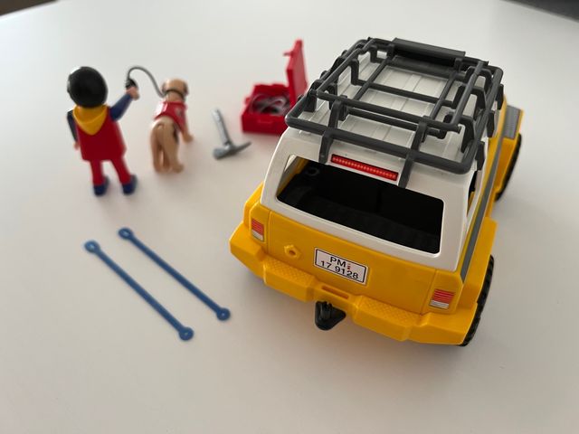 Playmobil 9128 + 6892 Rescate montaña Niños balsa