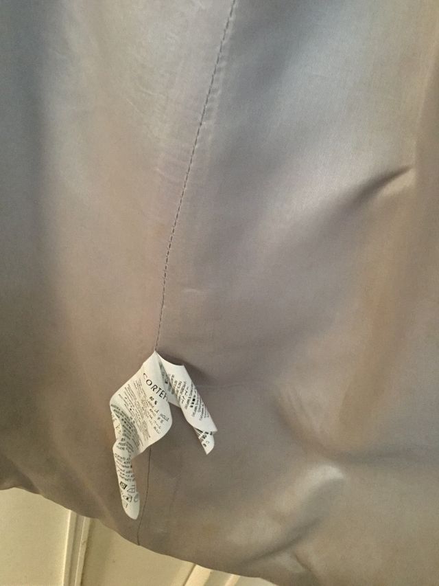 Abrigo Lana Gris Cortefiel (mujer) talla S