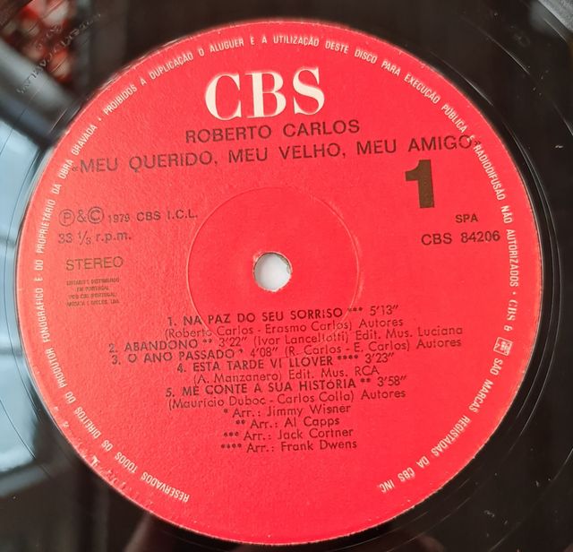 Roberto Carlos Meu querido meu velho meu amigo