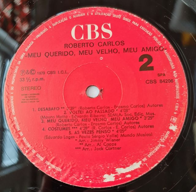 Roberto Carlos Meu querido meu velho meu amigo