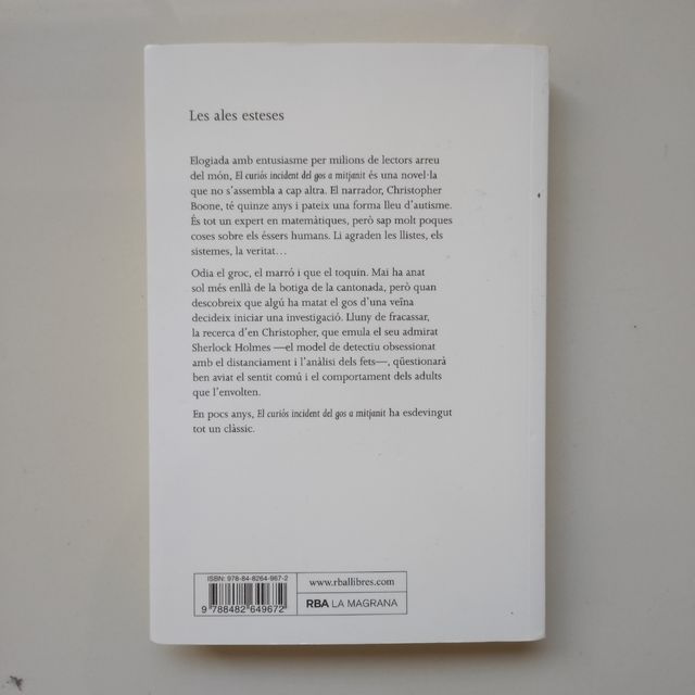 El curiós incident del gos a mitjanit