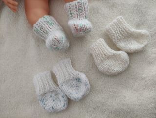 Calcetines para muñeco hechos a mano 