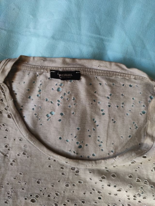 T-shirt imperial teschio bucata skulls