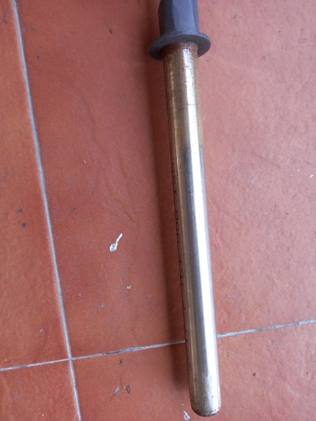 barra press fabricada artesana acero inoxidable