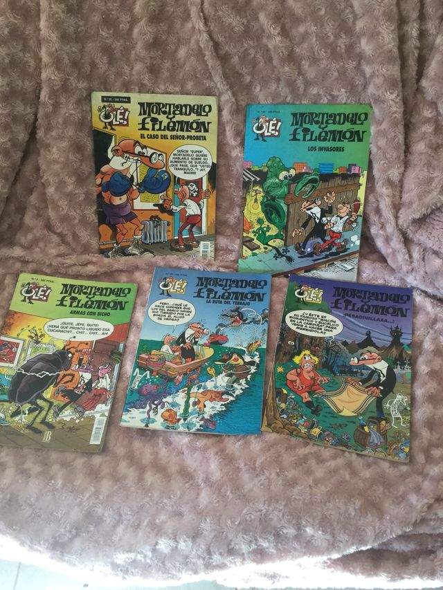 Comics antiguos Mortadelo y filemon
