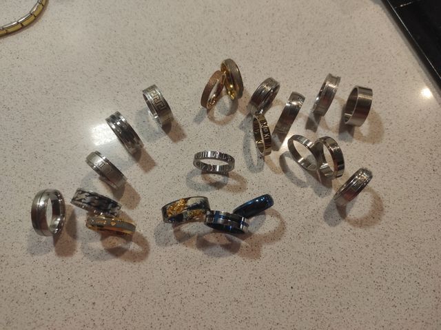 anillos varios modelos Acero