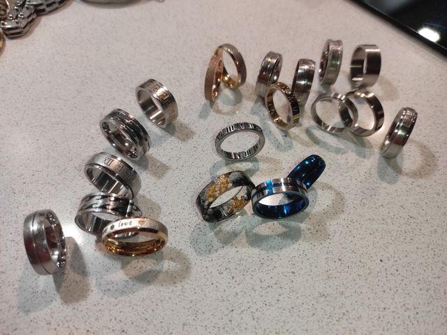 anillos varios modelos Acero