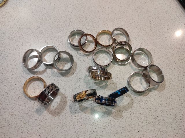 anillos varios modelos Acero