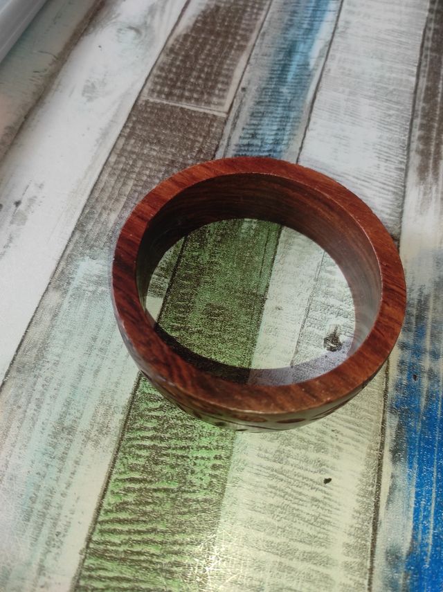 pulsera de madera