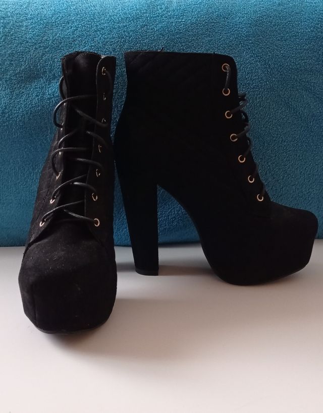 Botines de tacon