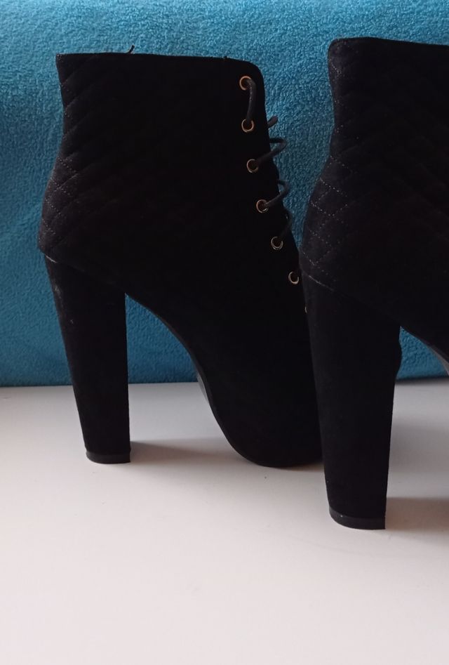 Botines de tacon