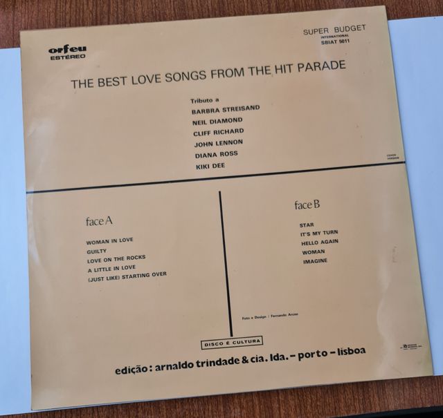 The best love songs from the hit parade