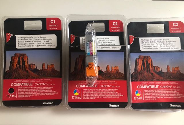 Cartuchos de tinta impresora - precio/unidad