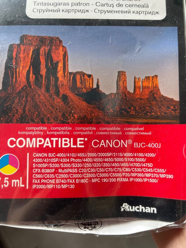 Cartuchos de tinta impresora - precio/unidad