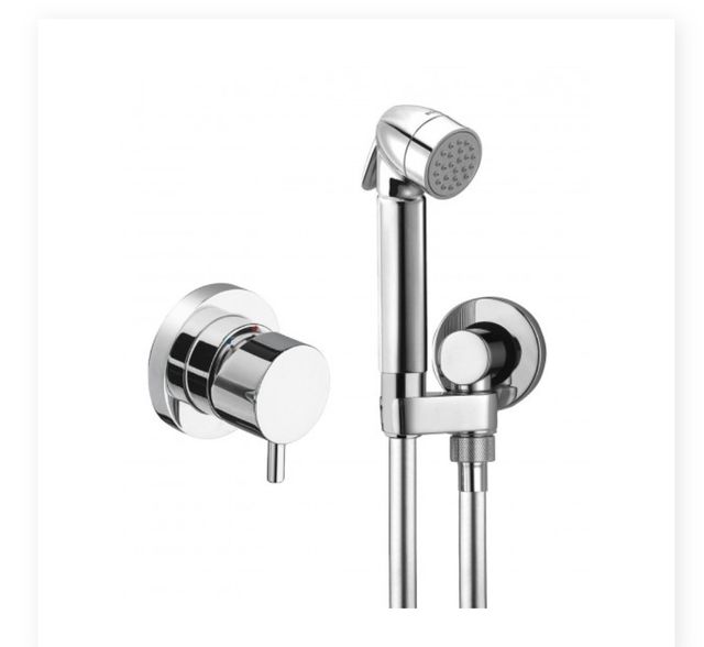 Conjunto kit bidé ducha monomando muro