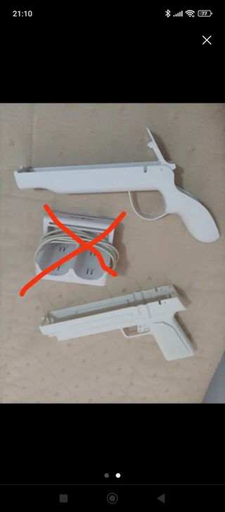 juegos wii y soportes pistola juntos o separados, 