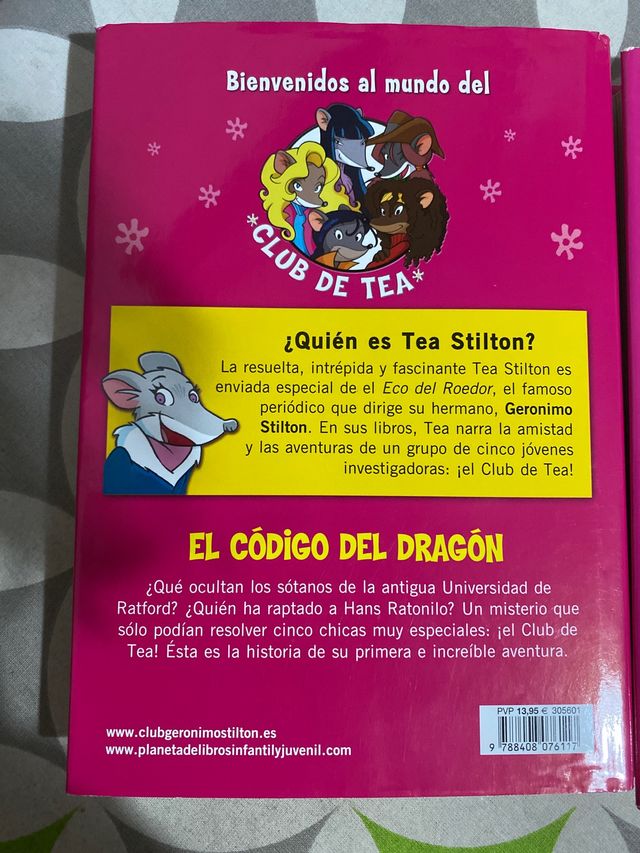 Tea Stilton (1 y 10, vendo por separado)