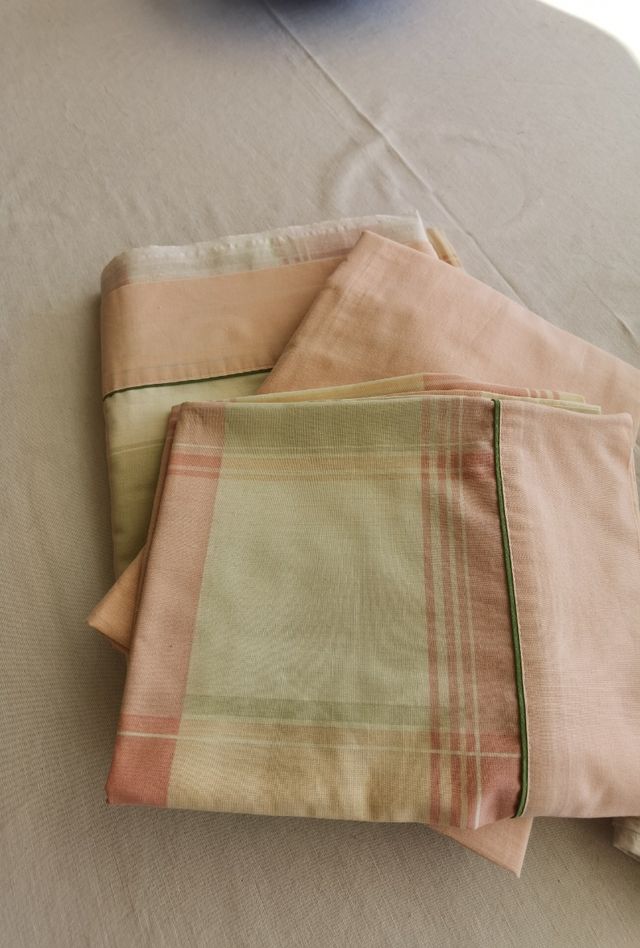 2 juegos sabanas verano cama 90 salmón